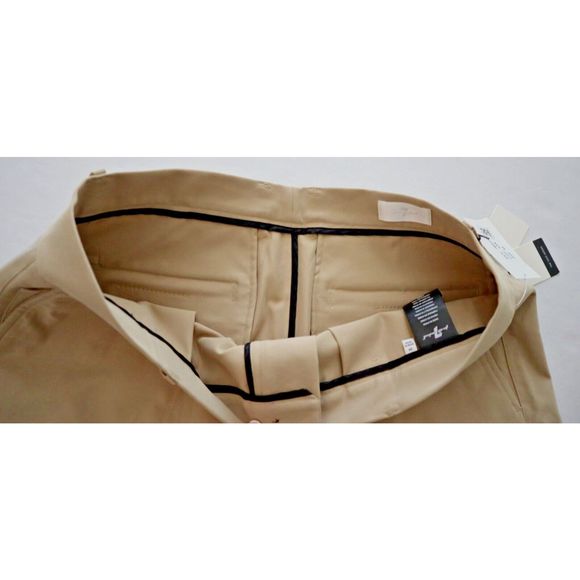 7 For All Mankind Men's Sz 34 Sand/Beige Slim Fit Flat Front Tech Shorts $158 - Picture 5 of 11